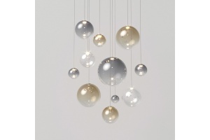 Подвесной светильник Eurosvet Wonder 50230/1 LED прозрачный - 2