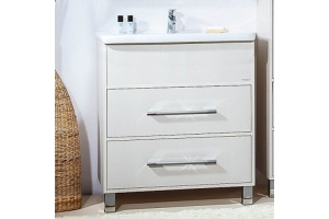 Тумба с раковиной Бриклаер Чили 70 светлая лиственница С