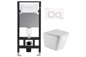 Комплект Weltwasser AMBERG 506 + GELBACH 004 MT-WT + AMBERG RD-WT (10000006790)