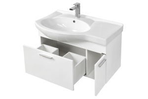 Тумба под раковину Aquaton Инди 80 белый - 3