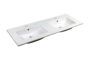 Тумба с раковиной Sanvit Рольф 120 белый глянец - 2