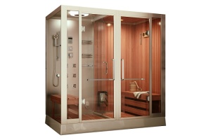 Душевая кабина Frank 200х130 правая с финской сауной