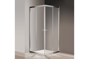 Душевой уголок Cezares Giubileo-A-2-90 прозрачное стекло, хром