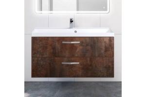 Тумба с раковиной BelBagno Aurora 100 metallo vintage