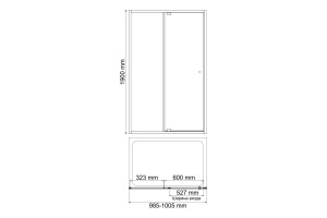Aula 11P12 Душевая дверь - 3