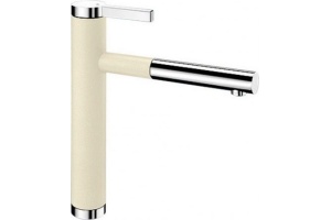 Смеситель для кухонной мойки Blanco Linee бежевый, хром (518442)