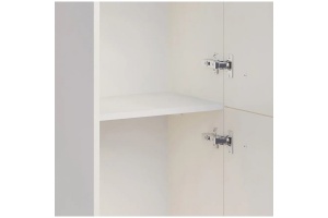 Шкаф-колонна ASB-Woodline Валенца 40 слоновая кость - 3