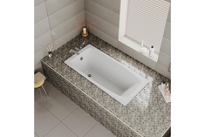 Чугунная ванна Delice Repos 170x70 DLR220508RB-AS с черными матовыми ручками с антискользящим покрытием - 3