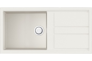 Мойка кухонная Omoikiri Kitagawa 100 белая