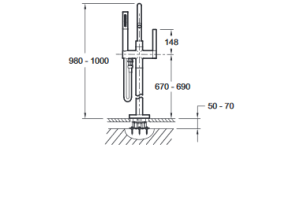 Скрытая часть Jacob Delafon 97906D-NF