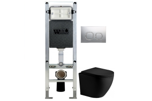 Комплект Weltwasser AMBERG 350 ST + MERZBACH 004 MT-BL + AMBERG RD-MT CR (10000006548)