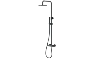 Душевая стойка Boheme Stick черная матовая