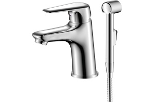 Смеситель Olive'S Evora 33120EV для раковины, с гигиеническим душем