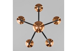 Подвесная люстра Eurosvet Lazzaro 60098/5 черный - 3