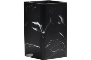 Стакан для зубных щеток WasserKRAFT Paar черный