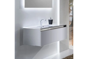 Тумба под раковину Sanvit Кубэ-1 60 белый глянец