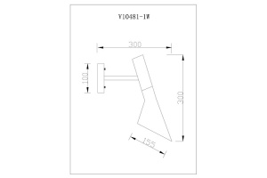 Бра Moderli Turin V10481-1W - 3