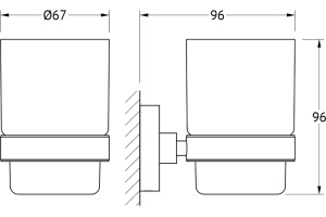 Стакан Artwelle Harmonie (HAR 012) - 2
