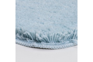 Коврик для ванной комнаты Wasserkraft Kammel голубой - 2