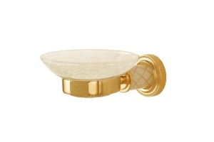 Мыльница настенная Boheme Murano золото