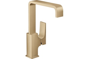 Смеситель Hansgrohe Metropol 32511140 для раковины, с донным клапаном Push-Open