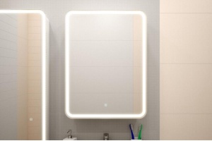 ЭЛИОТ Зеркало-шкаф 600х800, правый с розеткой LED - 3