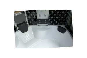 Ванна акриловая полукруглая River Wemor 150/150/55 C (10000000760) - 2