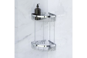 Полка AM.PM Sense L A7452200 2-ярусная, хром - 2