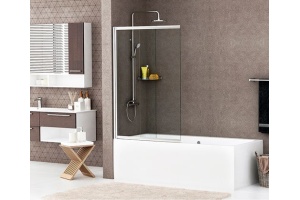 Шторка на ванну Wasserkraft Main 41S02-80WS - 2