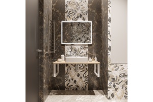 Раковина STWORKI накладная 50 3050-KL белый глянец - 2