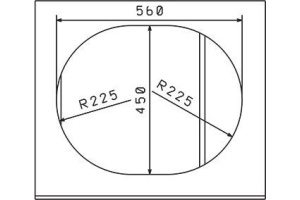 Мойка кухонная Florentina Родос 580 мокко - 3