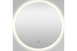 Зеркало Black&White Universell 80 с подсветкой