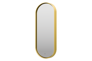 Зеркало Brevita Saturn 50x115 с подсветкой, золото (SAT-Dro1-050-gold) - 3