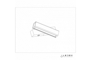 Бра iLedex Firefox 8104W-10W-3000K BK - 3