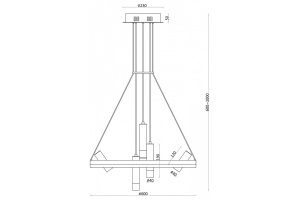 Подвесная люстра F-promo Daur 3097-7P - 3