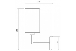 Бра Eurosvet Soffio 60134/1 никель - 3