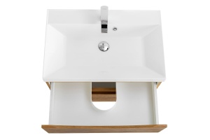 Тумба с раковиной Belbagno Marino 70 светлое дерево  - 3