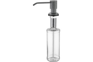 Дозатор для жидкого мыла Paulmark Rein серый матовый