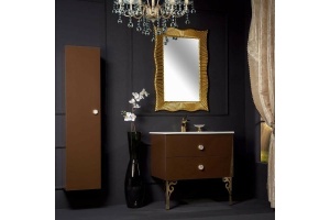 Тумба под раковину Armadi Art NeoArt 80 темно - коричневый - 3