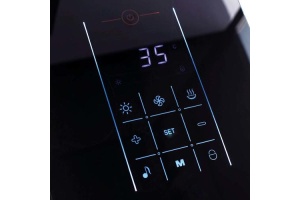 Душевая кабина Orans 180х130 черная стекло прозрачное с гидромассажем и баней - 3