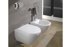 Унитаз подвесной Villeroy & Boch Subway 2.0 укороченный, alpin 5606 1001 - 2