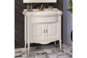 Тумба для комплекта Opadiris Лоренцо 80 белая матовая