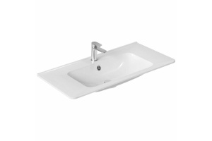 Тумба с раковиной Vincea Paola 100 белая - 3