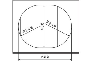Мойка кухонная Florentina Родос 620 коричневый - 3