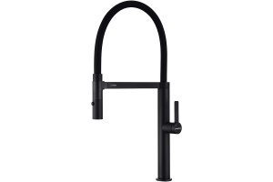 Смеситель для кухни Paulmark Leader черный матовый