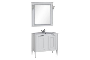 Зеркало Aquanet Паола 90 белое - 3