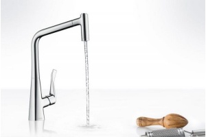 Смеситель Hansgrohe Metris Select 14884000 для кухонной мойки - 2
