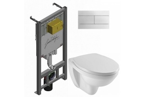 Комплект Jacob Delafon Patio E21740RU-00 кнопка хром