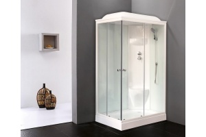 Душевая кабина Royal Bath HP 120х80 R профиль белый стекло прозрачное - 2