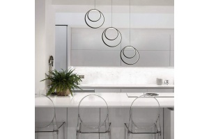 Подвесной светильник Eurosvet Flow 90308/3 черный - 2